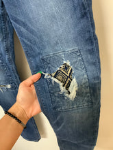 Load image into Gallery viewer, Hudson (26) blue, tank knee patch
