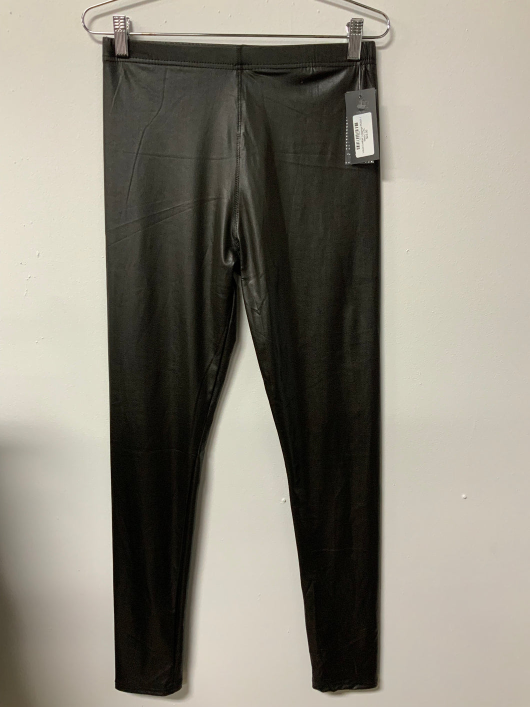 New Mix (S/M & L/XL & 1X/2X) black leather leggings NWT