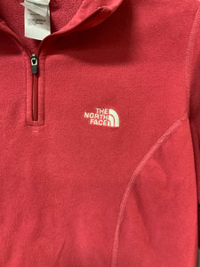 North Face (S) coral fleece jacket