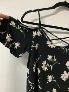 Kayleigh (S) blk daisy x back