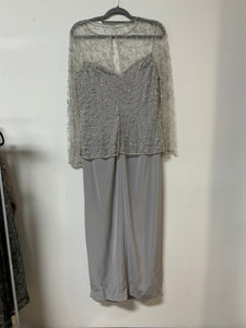 Montage (L/12) Grey Formal Beaded