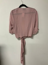 Load image into Gallery viewer, Mustard Seed (S) pink shrug NWT
