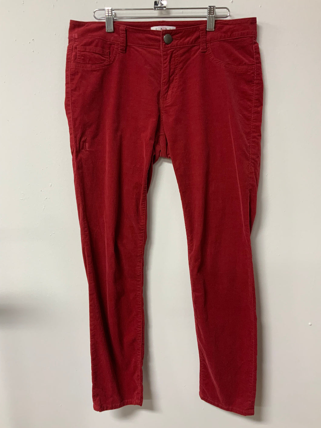 CAbi (8) red corduroy pant