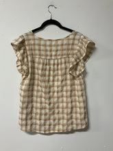 Load image into Gallery viewer, Mine (M) plaid shortsleeved shirt NWT
