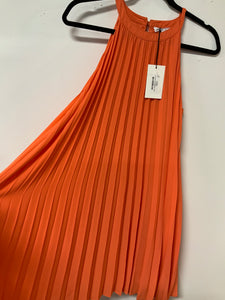 THML (S) Org (coral) Accord dress NWT