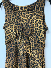 Load image into Gallery viewer, Studio (16) leop bk tie dress
