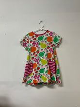Load image into Gallery viewer, Mini (6-7) fruit pnk wh stripe 2pc set
