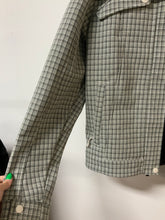 Load image into Gallery viewer, North Face (M) grey plaid coat
