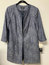 Load image into Gallery viewer, Isabella (12) navy speckled jacket NWT
