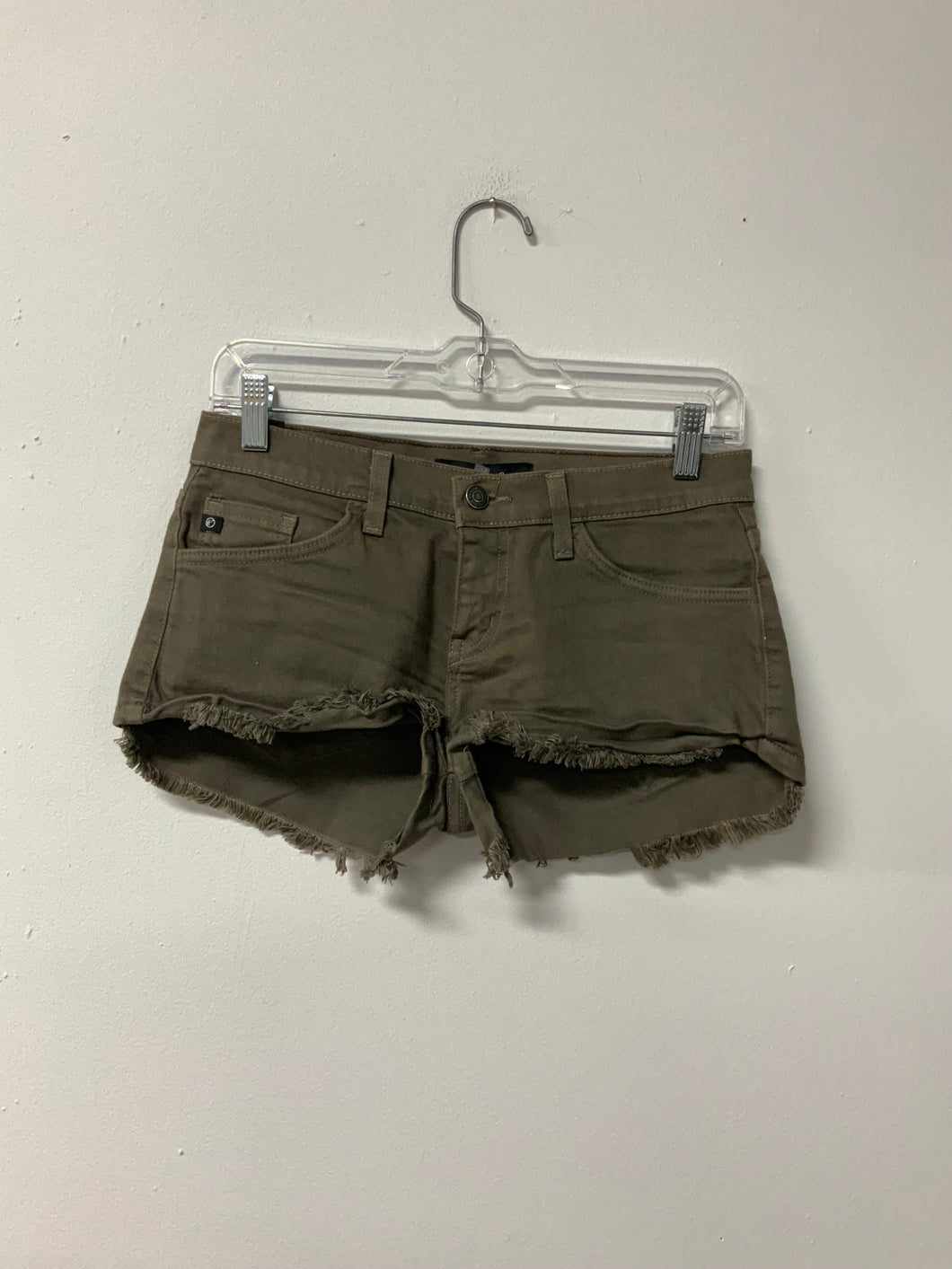 Kancan (26) olive fray shorts