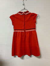 Load image into Gallery viewer, Janie (6) red wh blu pleat color dress
