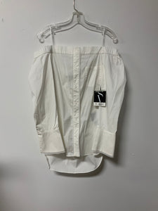 Simply (S) white off shldr top NWT