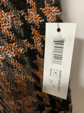 Load image into Gallery viewer, Tribal Jeans (M) black &amp; orange vest NWT
