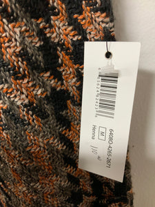 Tribal Jeans (M) black & orange vest NWT
