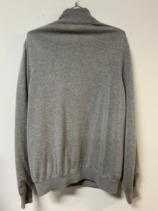 Fairway (M) grey lined zip sweater
