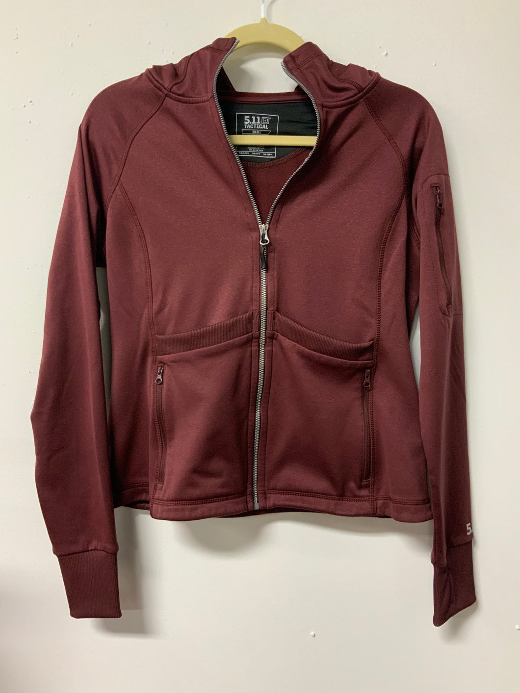 511 Tactical (S) maroon zipper jacket