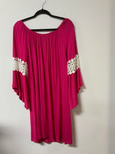 Load image into Gallery viewer, Southern Fried Chicks (L) pink dress NWT
