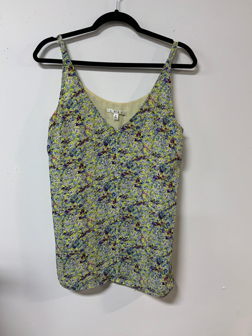 Cabi (S) yell purp flwr tank