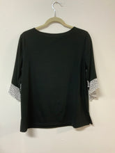 Load image into Gallery viewer, Multiples (S) blk wh dot slv NWT
