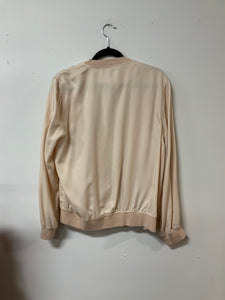 Kenneth (L) peach zip jacket