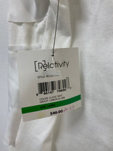 Load image into Gallery viewer, Relativity (L) white ruffle tank top NWT
