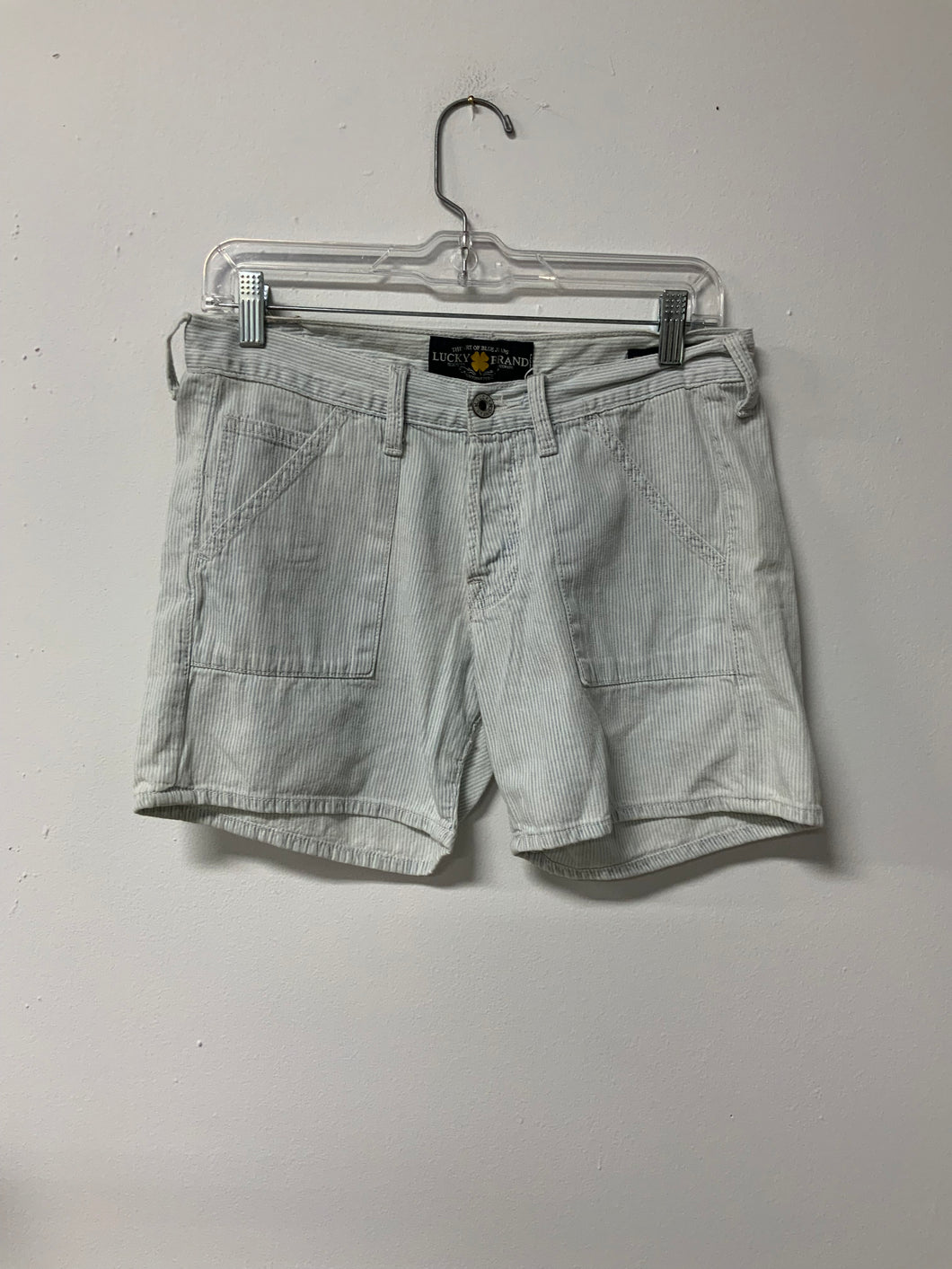 Lucky blu wh stripe shorts