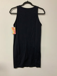 Yummie (L) blk tank dress NWT