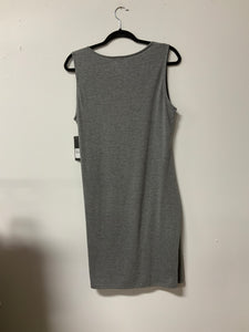 Free Press (L) Grey Side gather dress