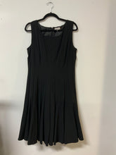 Load image into Gallery viewer, Calvin (14) black pleat dress
