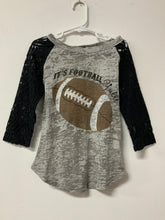 Load image into Gallery viewer, Southern Grace (6-8YR) football long sleeve
