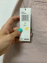 Load image into Gallery viewer, Izod (14) pnk blu grn stripe NWT
