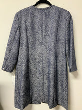 Load image into Gallery viewer, Isabella (12) navy speckled jacket NWT
