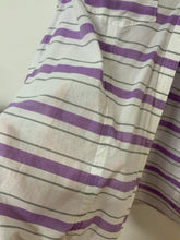 Load image into Gallery viewer, Lane (22) wh purp stripe NWT
