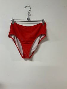 Old Navy (L) red swim bottom