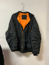 Load image into Gallery viewer, X2 collection black satiny, orange lining
