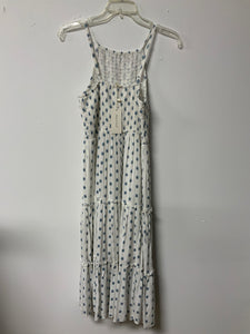 Sim & Sam (S) wh blu dot dress NWT