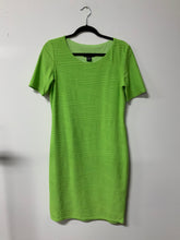 Load image into Gallery viewer, Micheal (M) lime stretch dress
