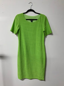 Micheal (M) lime stretch dress