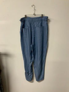 Zenana (XL) Chambray elas pant