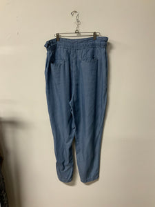 Zenana (XL) Chambray elas pant
