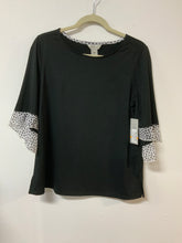 Load image into Gallery viewer, Multiples (S) blk wh dot slv NWT
