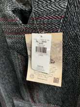 Load image into Gallery viewer, Senor Lopez (L) grey &amp; pink poncho NWT

