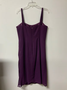 Jasmine (12) purple dress with broach