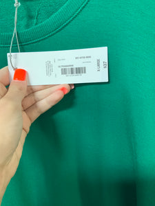 Liz (XL) green flowy hem NWT