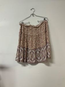Charlie (M) pink spot skirt NWT