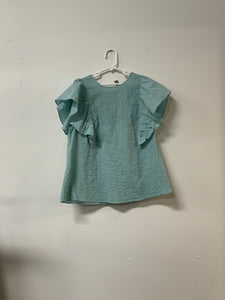 A New Day (S) lt teal ruffle SL