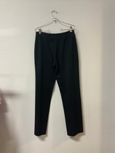Load image into Gallery viewer, Fabrizio (8) front zip blk flare pant
