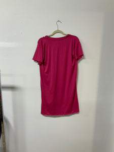 White Bur (M) open neck drs