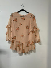 Load image into Gallery viewer, Lauren Conrad (M) peach sheer top
