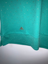 Load image into Gallery viewer, Adidas turquoise polo, size M
